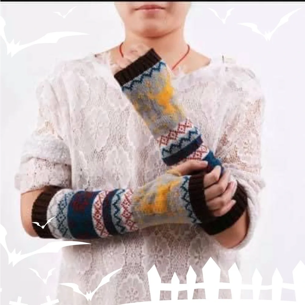Women’s Arm Warmer Fingerless Gloves Not Tag New